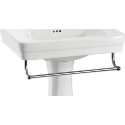 Urlington Bathroom Burlington - 58cm Medium Add On Towel Rail - For Use With Contemporary Basin - T2