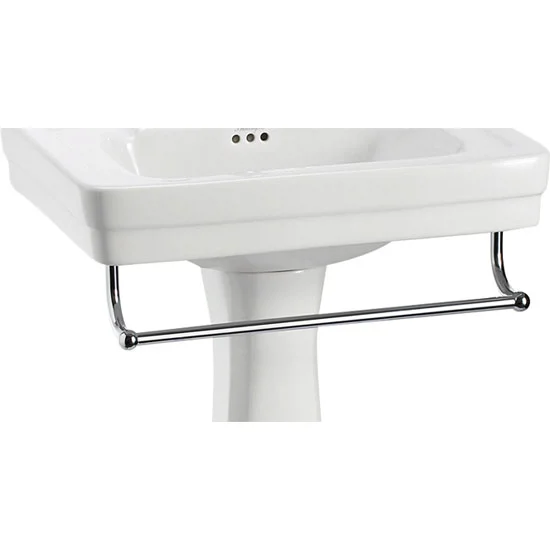 Urlington Bathroom Burlington - 58cm Medium Add On Towel Rail - For Use With Contemporary Basin - T2 3 Urlington Bathroom Burlington - 58cm Medium Add On Towel Rail - For Use With Contemporary Basin - T2