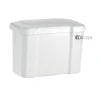 Urlington Bathroom Burlington Close Coupled/Low Level Cistern 44cm + Ceramic Lever -Plumbing Supplies Sales c3 l