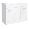 Toreno 1000mm Vanity Cabinet (excluding Basin) -Plumbing Supplies Sales cab1000 l