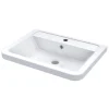 Nuie 600mm Ceramic Inset Basin 2 Nuie 600mm Ceramic Inset Basin -Plumbing Supplies Sales cbm003 l
