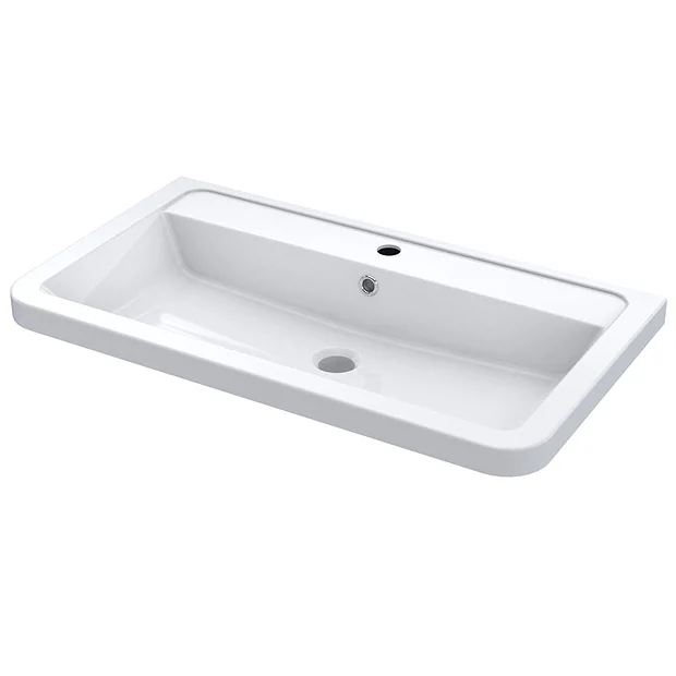 Nuie 800mm Ceramic Inset Basin 3 Nuie 800mm Ceramic Inset Basin