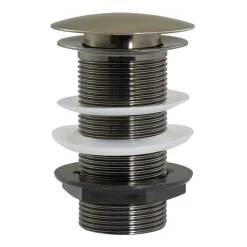 Plumbing Supplies Sales 12 Chatsworth Antique Brass Unslotted Click Clack Basin Waste