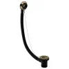 Chatsworth Antique Brass Retainer Bath Waste With Brass Plug & Ball Chain -Plumbing Supplies Sales chbrwbra l