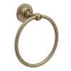 Chatsworth 1928 Antique Brass Traditional Towel Ring -Plumbing Supplies Sales cht118ab d3