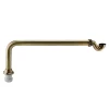 Chatsworth Traditional Exposed Shallow Seal Bath Trap & Pipe Antique Brass -Plumbing Supplies Sales chtbtab lrg