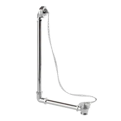 Clearwater Bath Clearwater - Vertical Bath Overflow, Plug & Chain Waste For External Use