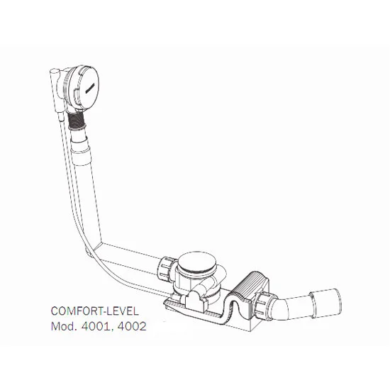 Kaldewei - Comfort Level Pop Up Bath Waste - Standard 3 Kaldewei - Comfort Level Pop Up Bath Waste - Standard