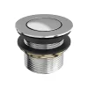 Crosswater Click Clack Unslotted Bath Waste For Stone Baths - Chrome -Plumbing Supplies Sales cw2cw l