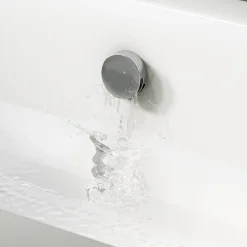 Nuie - Round Slimline Freeflow Bath Filler