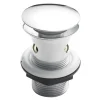 Hudson Reed Easyclean Sprung Plug Basin Waste - Slotted - Chrome 2 Hudson Reed Easyclean Sprung Plug Basin Waste - Slotted - Chrome -Plumbing Supplies Sales e328 l