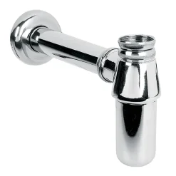 Nuie Basin Bottle Trap With 190mm Extension Tube - Chrome -Plumbing Supplies Sales ea370 lrg