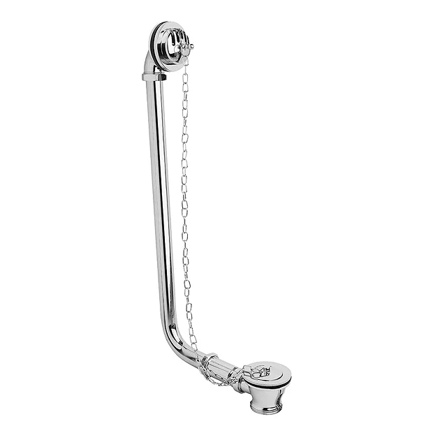 Hudson Reed Classic Exposed Bath Waste Chrome 4 Hudson Reed Classic Exposed Bath Waste Chrome - Image 2