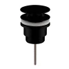 Arezzo Black Universal Push Button Basin Waste -Plumbing Supplies Sales ek410 l