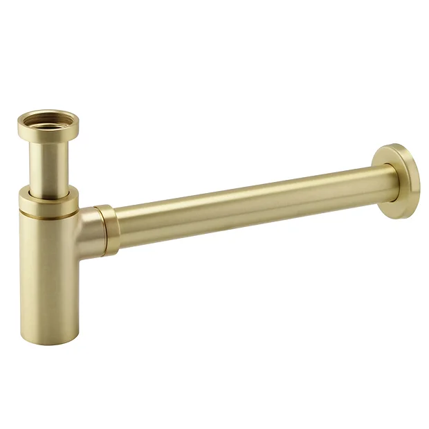 Arezzo Brushed Brass Trap And Isolating Set 6 Arezzo Brushed Brass Trap And Isolating Set - Image 4