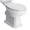 Victorian Plumbing Oxford Close Coupled Pan + Standard Seat -Plumbing Supplies Sales ncs400 l