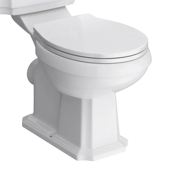 Victorian Plumbing Oxford Close Coupled Pan + Standard Seat 3 Victorian Plumbing Oxford Close Coupled Pan + Standard Seat