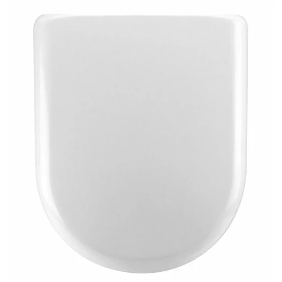 Nuie Luxury D-Shape Soft Close Toilet Seat With Top Fix - White 4 Nuie Luxury D-Shape Soft Close Toilet Seat With Top Fix - White - Image 2