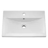 Victorian Plumbing Brooklyn 500mm Mid Edged Basin -Plumbing Supplies Sales nvm012 l
