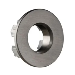 Just Taps Plu JTP Brushed Black Overflow Cover