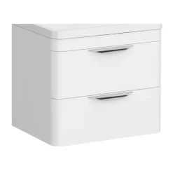 Monza­­ Bathroom Monza 600mm White Wall Hung Vanity Cabinet (excluding Basin)