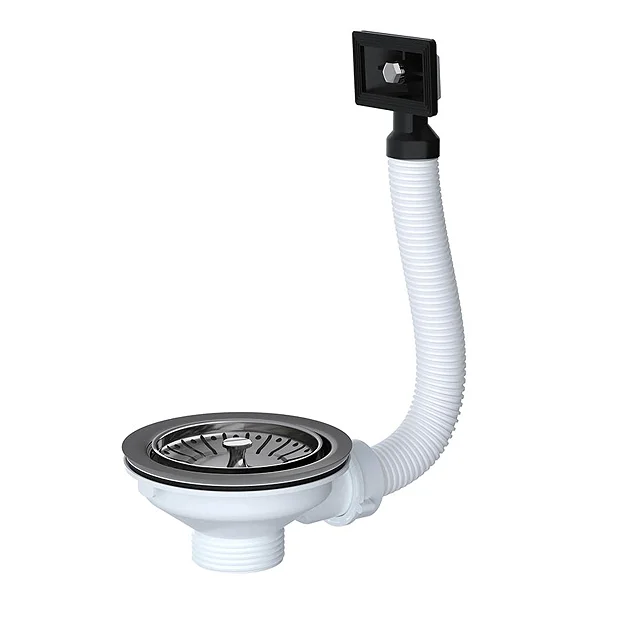 Viva Sanitary Fitting Viva Basket Strainer Waste With Square Overflow 4 Viva Sanitary Fitting Viva Basket Strainer Waste With Square Overflow - Image 2