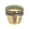 Crosswater MPRO Universal Basin Click Clack Waste - Brushed Brass Unlacquered -Plumbing Supplies Sales pri0260ub lrg1