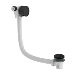 Crosswater MPRO Bath Filler With Click Clack Waste - Matt Black