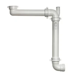 Reginox Panama Space Saving Waste Syphon -Plumbing Supplies Sales reginoxpanamaspacesavingwastesyphonl