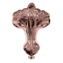 Victorian Plumbing Set Of 4 Rose Gold Ball & Claw Feet For Roll Top Baths -Plumbing Supplies Sales rg4ftbs l