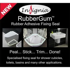 Insignia Sh Insignia RubberGum Adhesive Fixing Seal 8 Insignia Sh Insignia RubberGum Adhesive Fixing Seal -Plumbing Supplies Sales rgum d1
