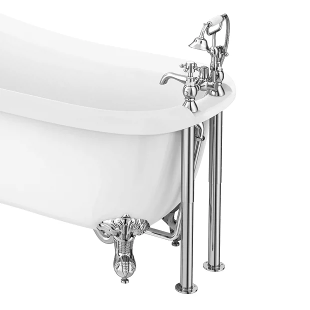 Chatsworth Luxury Roll Top Bath Pack - Chrome 5 Chatsworth Luxury Roll Top Bath Pack - Chrome - Image 3