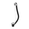 Armitage Shanks Chrome Bath Waste With Plastic Plug & Ball Chain -Plumbing Supplies Sales s8830aa l