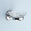 Silverdale Bathroom Silverdale Luxury Victorian Crystal Soap Dish - Chrome -Plumbing Supplies Sales silverdaleluxuryvictoriancrystalsoapdishchromel