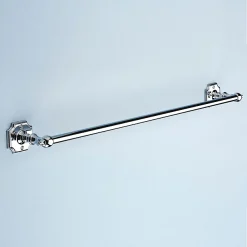 Silverdale Bathroom Silverdale Luxury Victorian Towel Rail (810mm Wide - Chrome)