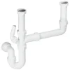 McAlpine Plumbing Product McAlpine 2.0 Bowl Kitchen Sink Plumbing Kit With 1 Nozzle -Plumbing Supplies Sales sk2 l
