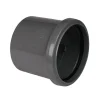 FloPlast 110mm Anthracite Grey Single Socket Pipe Coupling 1 FloPlast 110mm Anthracite Grey Single Socket Pipe Coupling -Plumbing Supplies Sales sp124ag l
