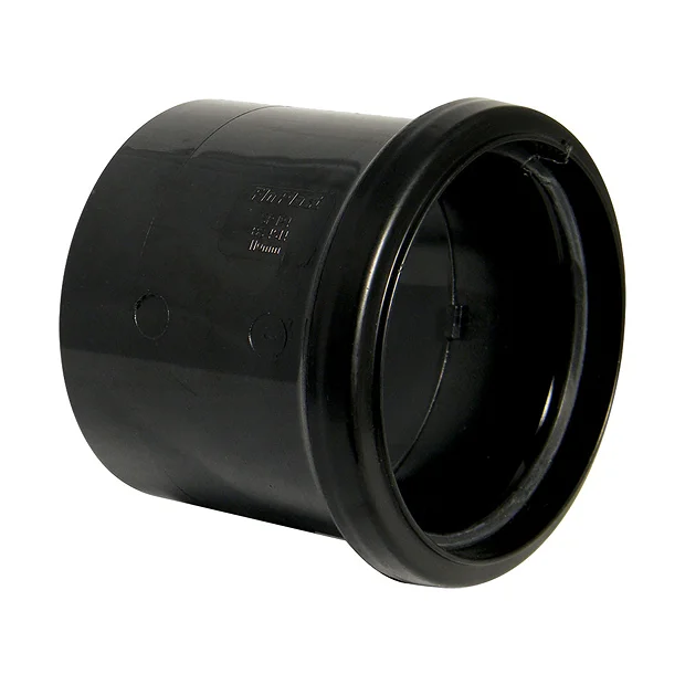 FloPlast 110mm Black Single Socket Pipe Coupling 3 FloPlast 110mm Black Single Socket Pipe Coupling