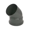 FloPlast 110mm Anthracite Grey 135° Single Socket Bend -Plumbing Supplies Sales sp163ag l