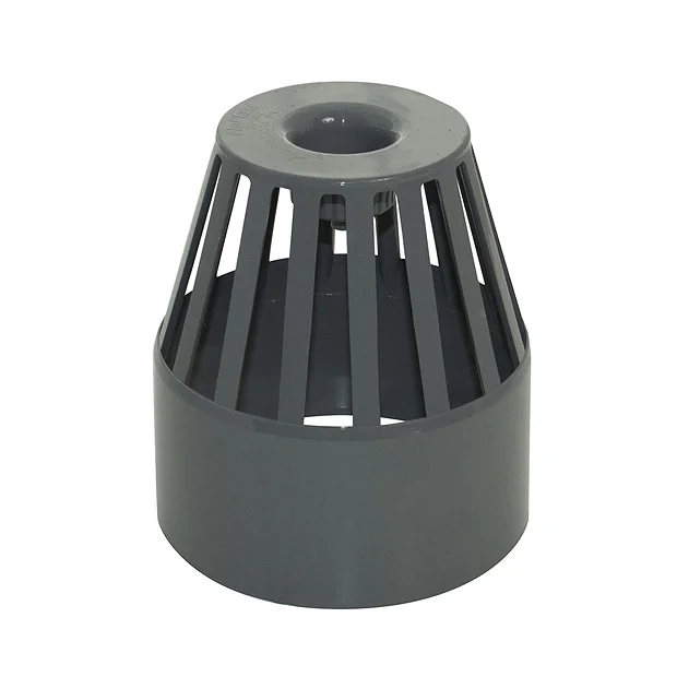 FloPlast 110mm Anthracite Grey Vent Terminal 3 FloPlast 110mm Anthracite Grey Vent Terminal