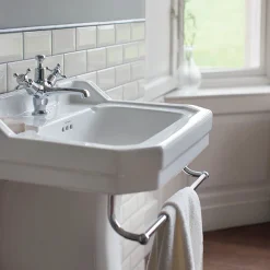 Urlington Bathroom Burlington - Medium Add On Towel Rail - For Selected Basin/Pedestal Sets - T1