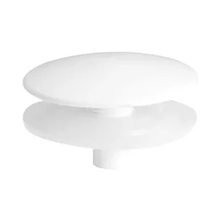 Victorian Plumbing Tap Hole Stopper White