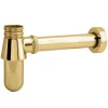 Deva Gold 1 1/4" Bottle Trap With Wall Extension 1 Deva Gold 1 1/4" Bottle Trap With Wall Extension -Plumbing Supplies Sales tcp625501 l1