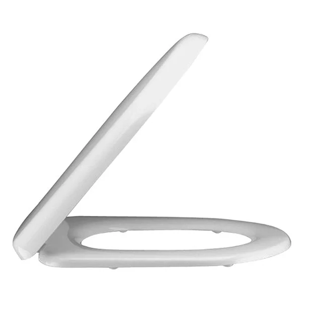 Nuie Luxury D-Shape Soft Close Toilet Seat With Top Fix - White 3 Nuie Luxury D-Shape Soft Close Toilet Seat With Top Fix - White