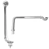 Victorian Plumbing Traditional Luxury Exposed Free Standing Bath Drainage Kit - Chrome -Plumbing Supplies Sales traditionalluxuryexposedfreestandingbathdrainagekitdetail1