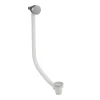 Crosswater 3ONE6 Stainless Steel Bath Filler With Click Clack Waste -Plumbing Supplies Sales ts0370s l