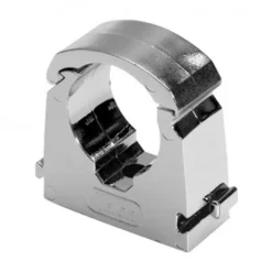 Talon 15mm Chrome Effect Hinged Pipe Clips (Pack Of 10) -Plumbing Supplies Sales ts15cp10 d1 1