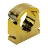 Talon 15mm Gold Effect Hinged Pipe Clips (Pack Of 10) -Plumbing Supplies Sales ts15gp10 d2 1