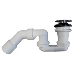 Villeroy & Boch Villeroy And Boch Click Clack Bath Waste And Trap - Chrome