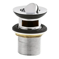 Hudson Reed Slotted Flip Top Basin Waste - Chrome